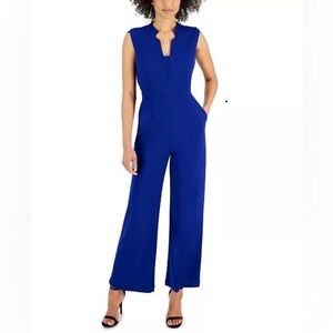 Tahari Vibrant Blue Women's Jumpsuit